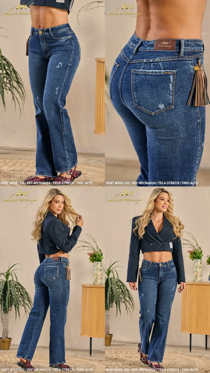 Wide leg Michell Villamizar Ref. MV364024 - foto 1
