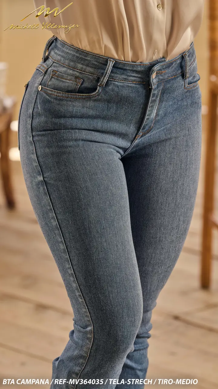 Boot cut clasico Michell Villamizar Ref. MV364035 - foto 2