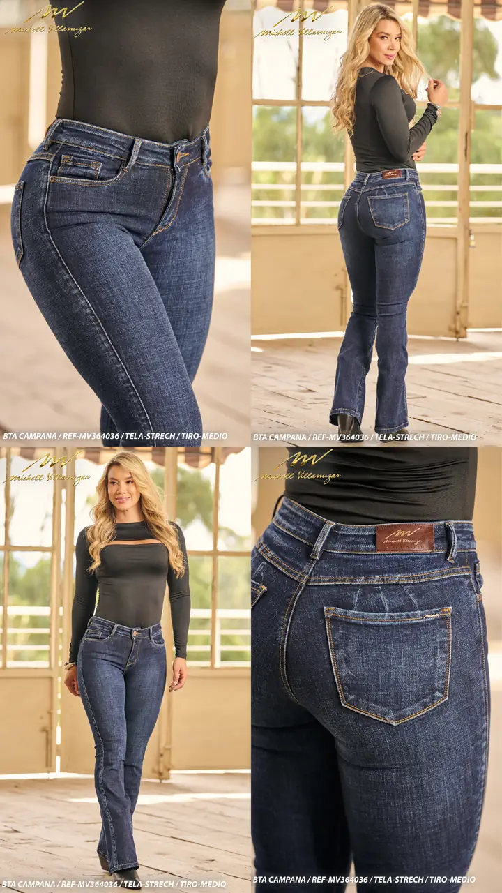 Boot cut clasico Michell Villamizar Ref. MV364036 - foto 1