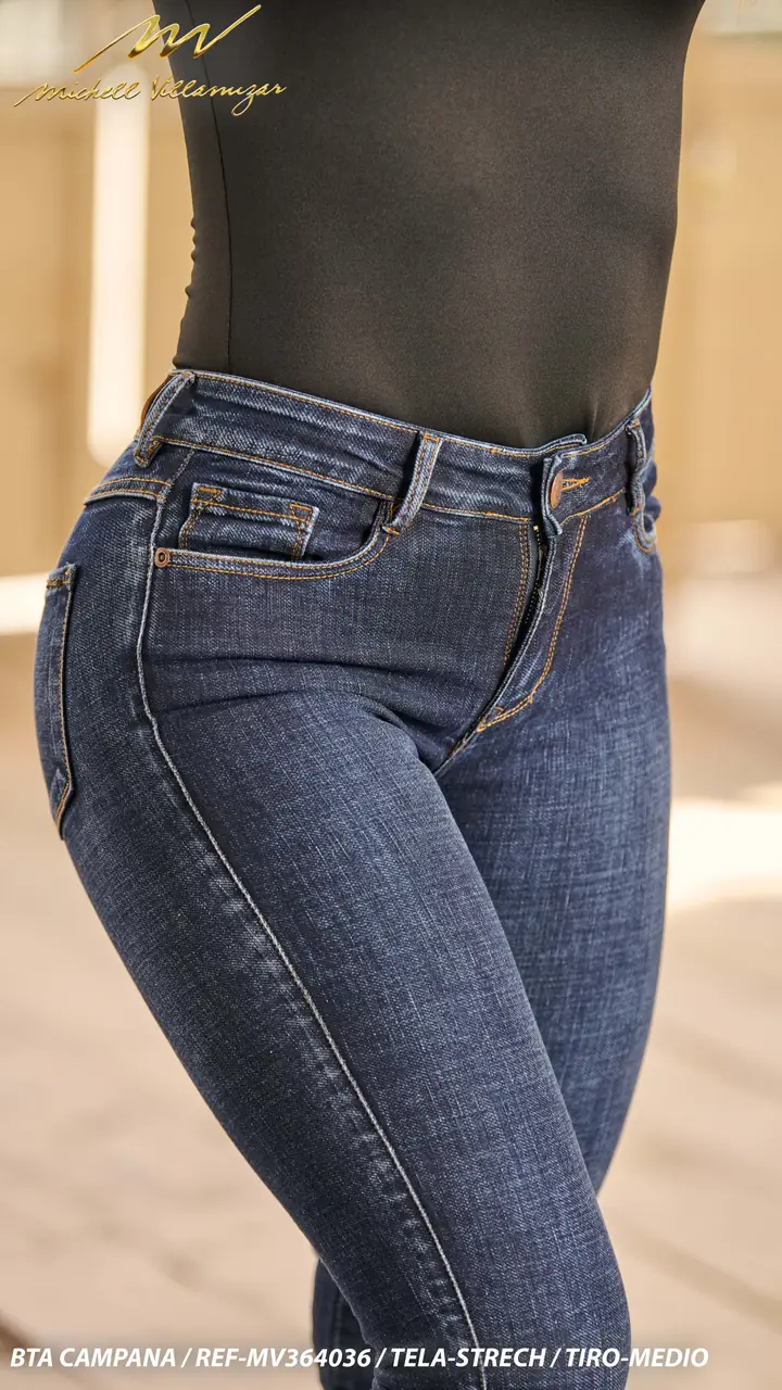 Boot cut clasico Michell Villamizar Ref. MV364036 - foto 2