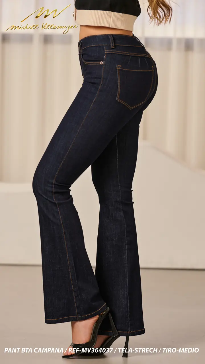 Boot cut clasico Michell Villamizar Ref. MV364037 - foto 3