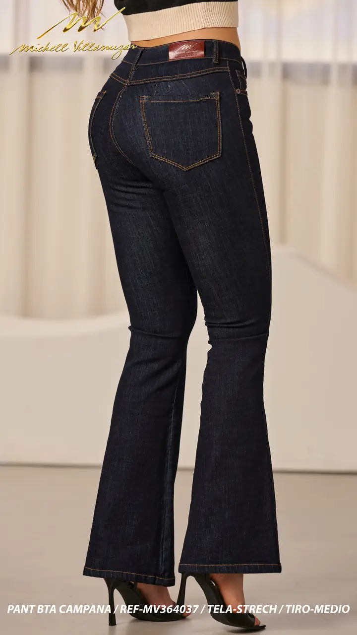 Boot cut clasico Michell Villamizar Ref. MV364037 - foto 2