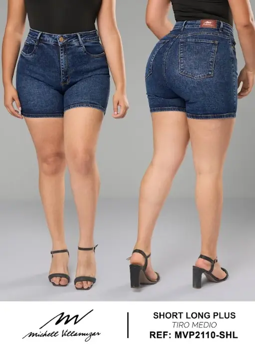 Short long Michell Villamizar Plus Ref. MVP2110-SHL - foto 1
