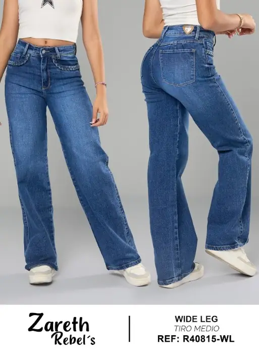 Wide leg Zareth Rebel's Ref. R40815-WL - foto 1