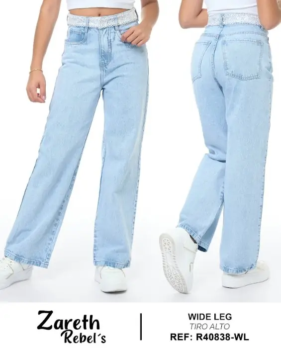 Wide leg Zareth Rebel's Ref. R40838-WL - foto 1