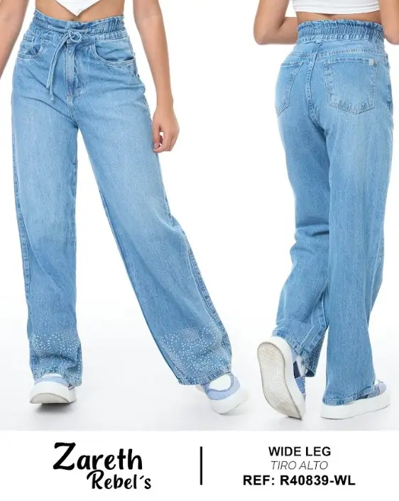 Wide leg Zareth Rebel's Ref. R40839-WL - foto 1
