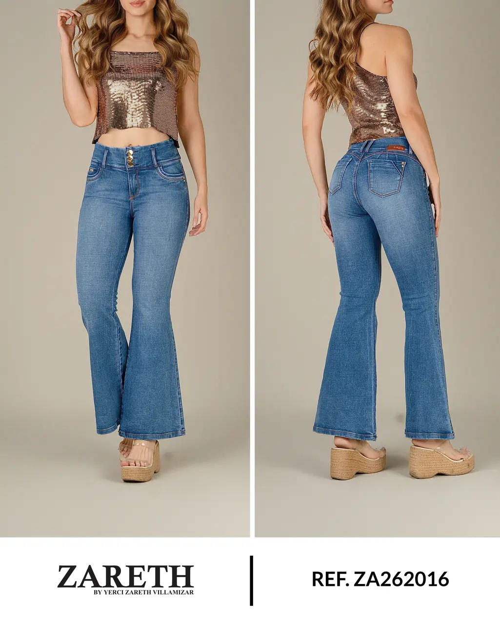 Boot cut moldeador bolsillo Zareth Ref. ZA262016 - foto 1
