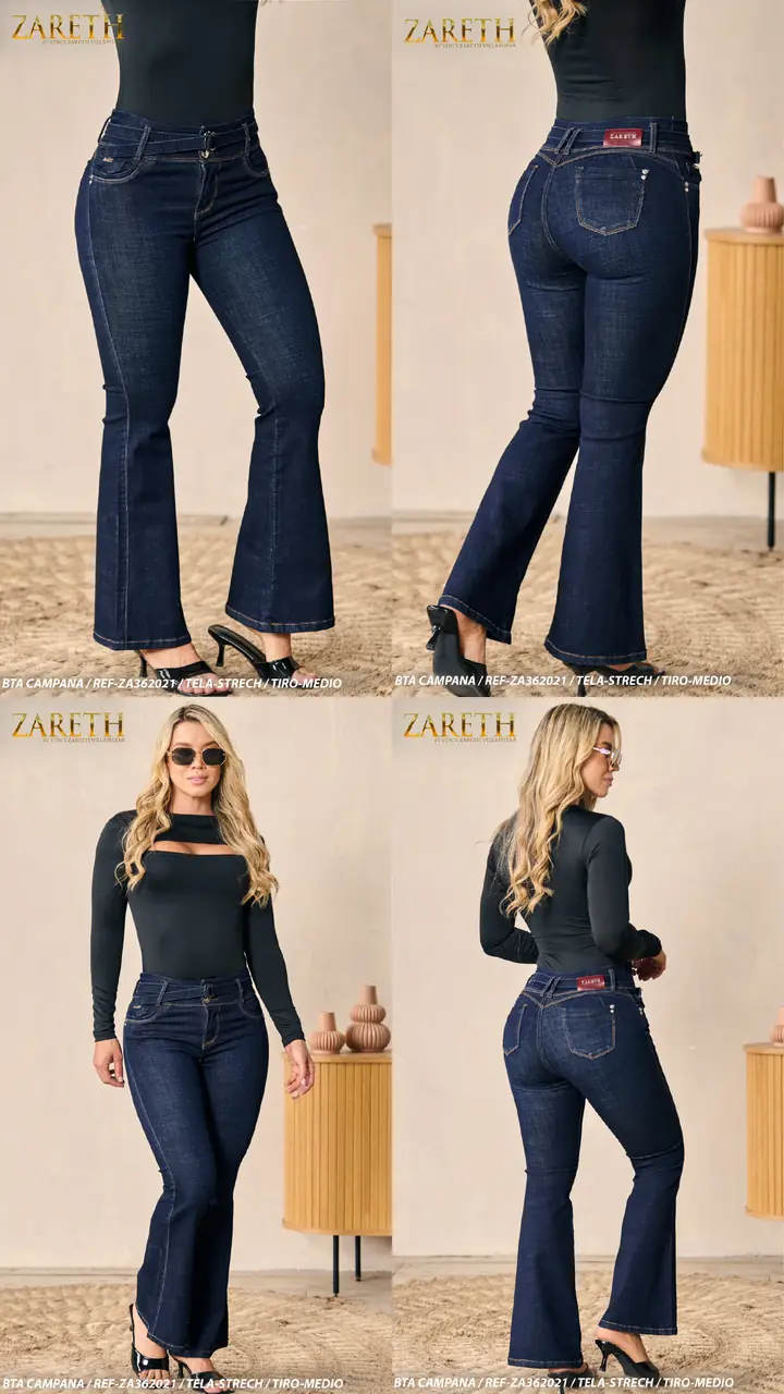 Boot cut moldeador bolsillo Zareth Ref. ZA362021 - foto 1