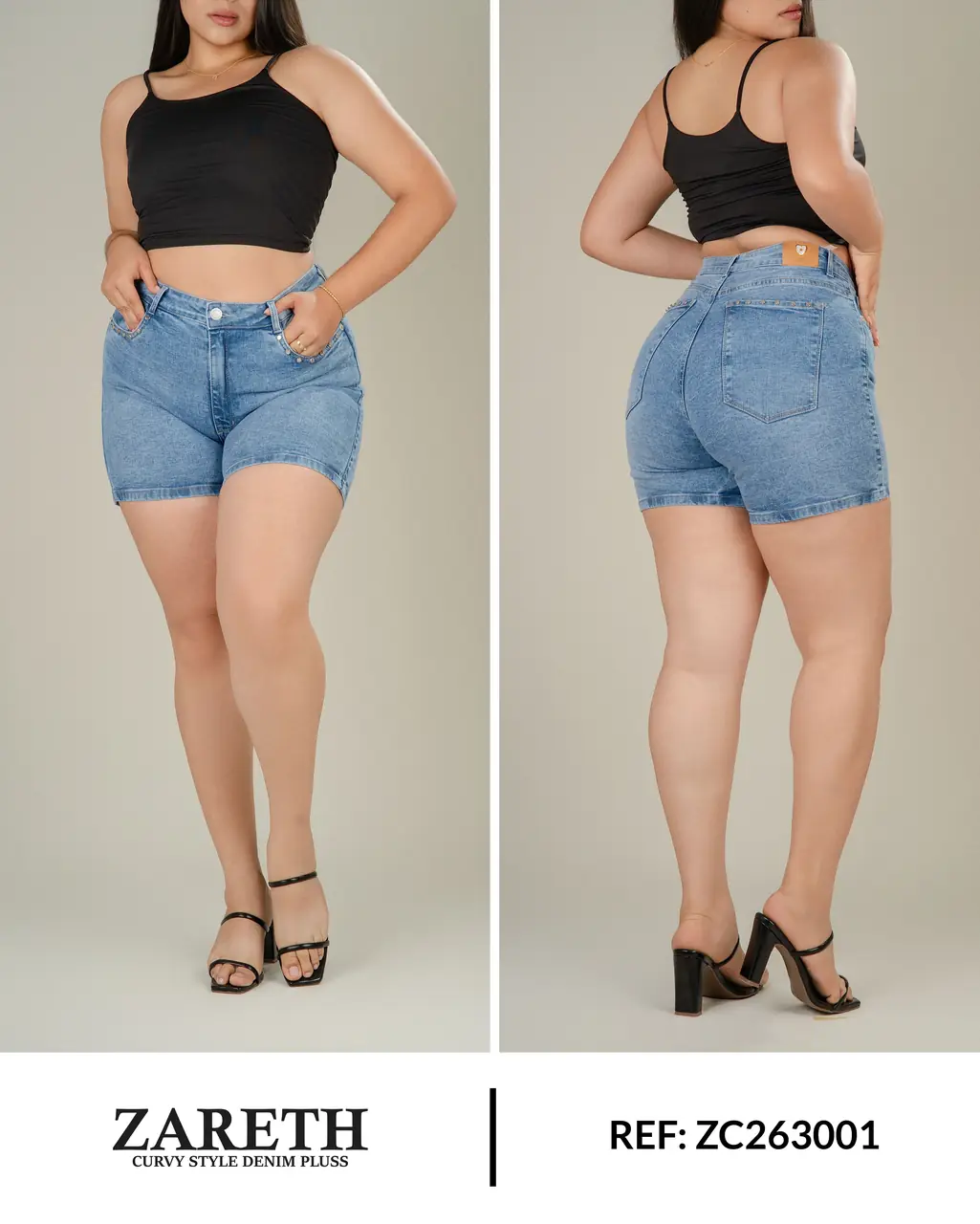 Short long Zareth Curvi Plus Ref. ZC263001 - foto 1