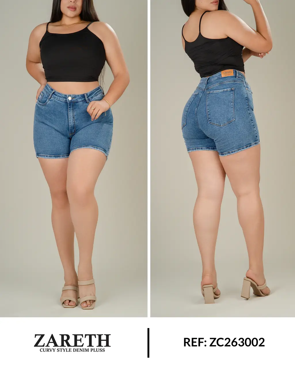 Short long Zareth Curvi Plus Ref. ZC263002 - foto 1