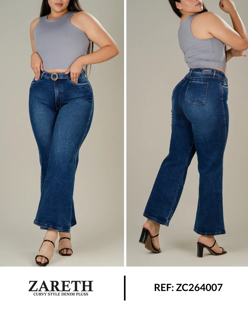 Cropped Zareth Curvi Plus Ref. ZC264007 - foto 1