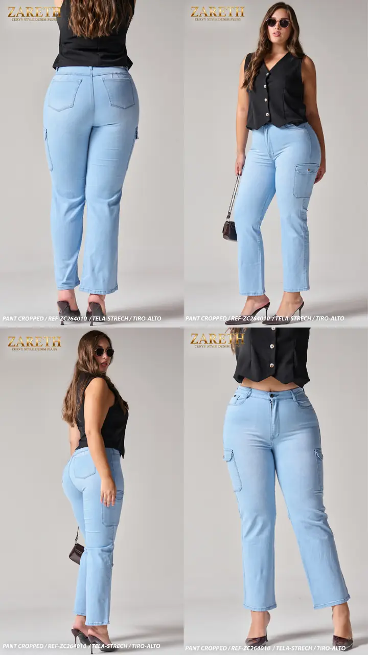 Cropped Zareth Curvi Plus Ref. ZC264010 - foto 1