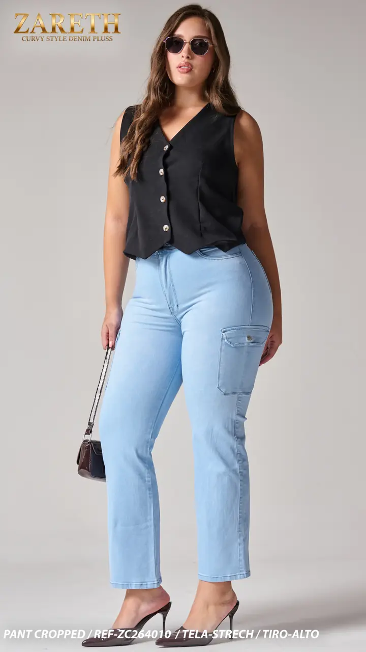 Cropped Zareth Curvi Plus Ref. ZC264010 - foto 3