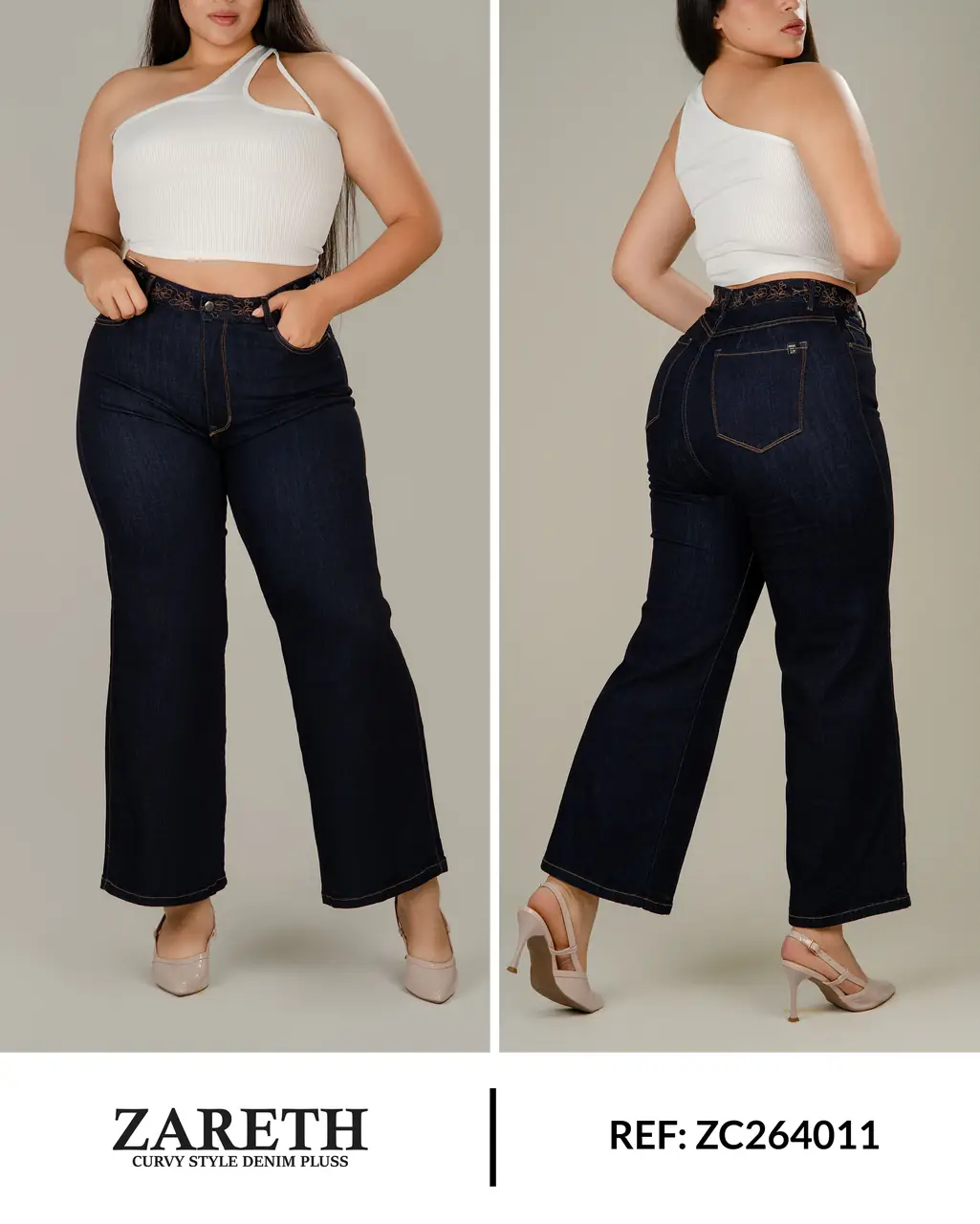Cropped Zareth Curvi Plus Ref. ZC264011 - foto 1