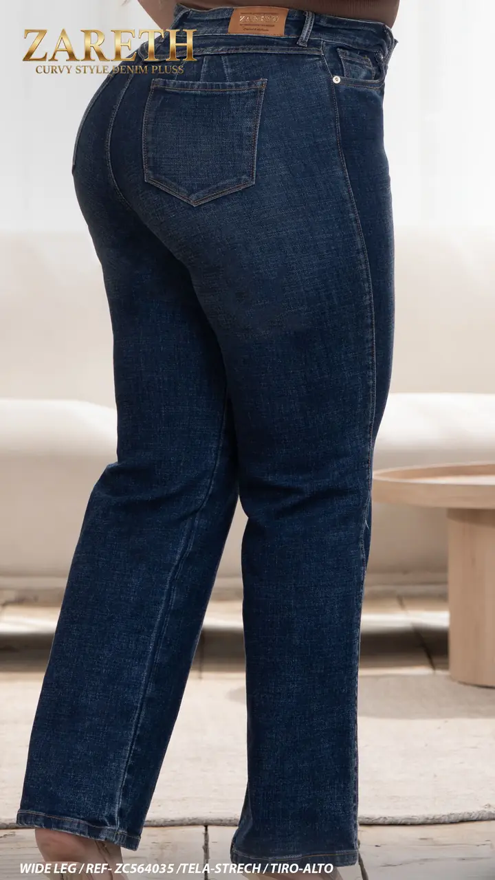 Wide leg Zareth Curvi Plus Ref. ZC464035 - foto 1