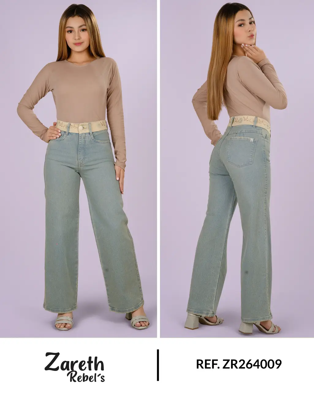 Wide leg Zareth Rebel's Ref. ZR264009 - foto 1