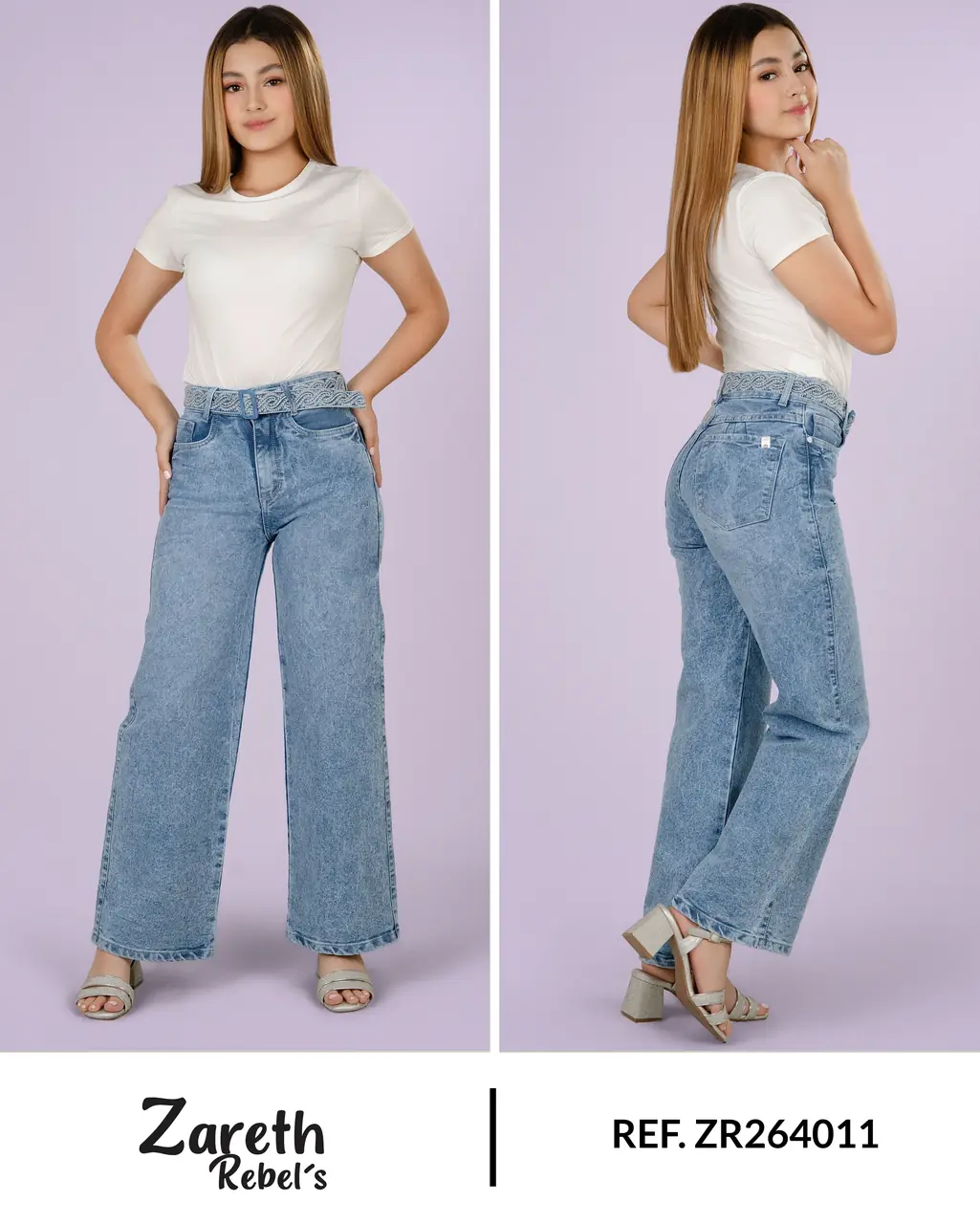 Wide leg Zareth Rebel's Ref. ZR264011 - foto 1