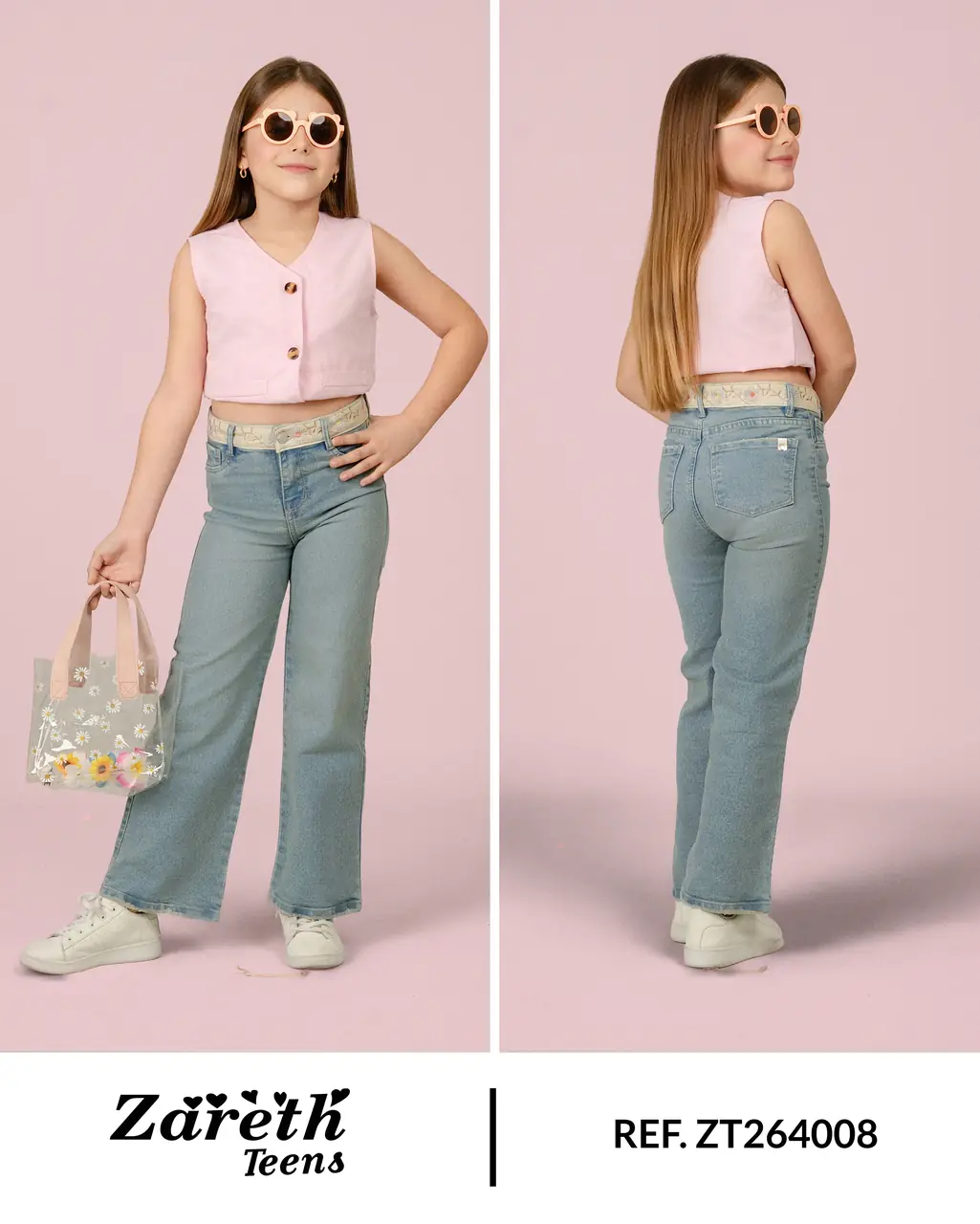 Wide leg Zareth Teens Ref. ZT264008 - foto 1