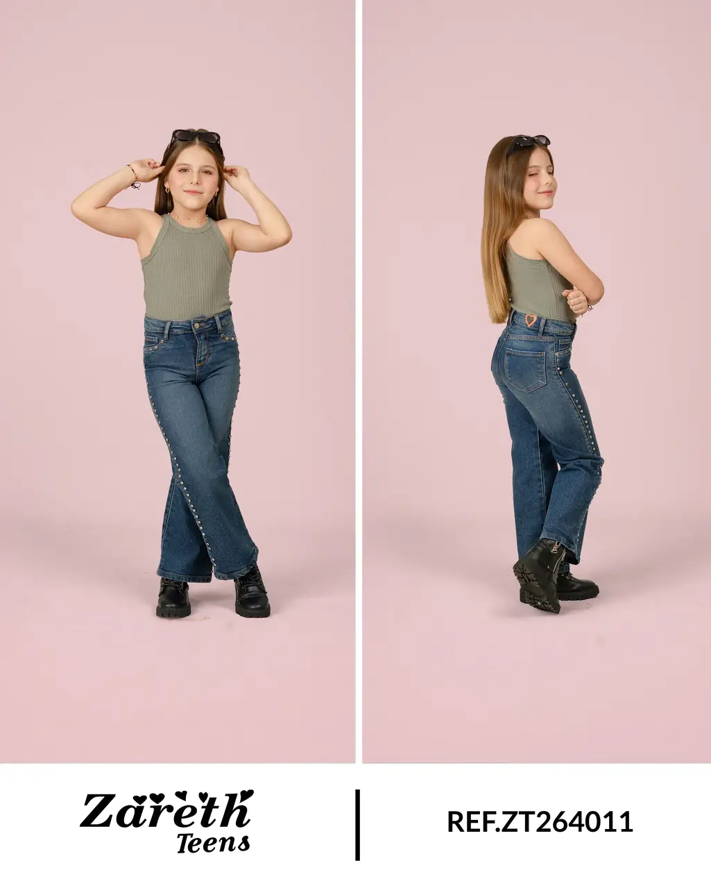 Wide leg Zareth Teens Ref. ZT264011 - foto 1