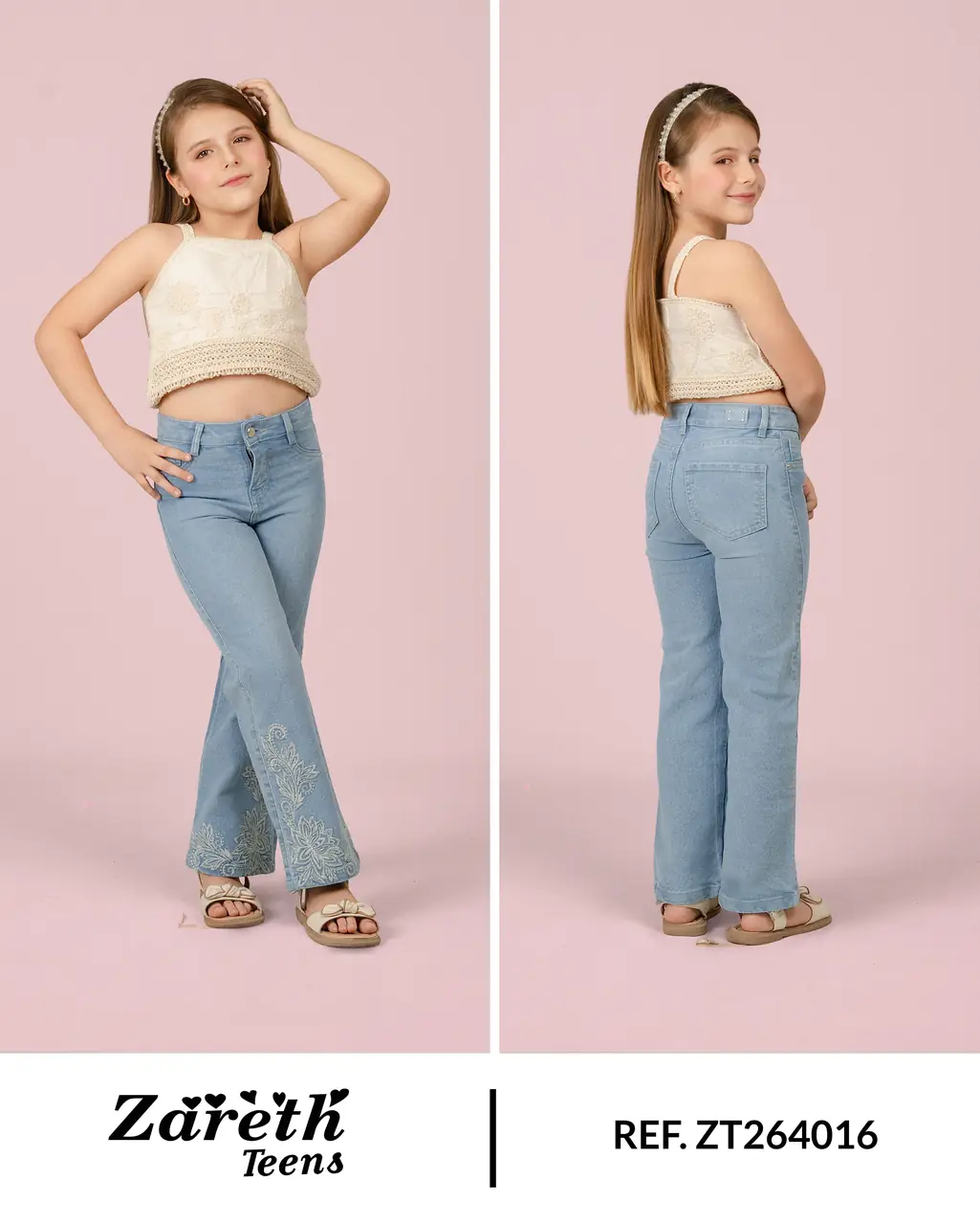 Wide leg Zareth Teens Ref. ZT264016 - foto 1