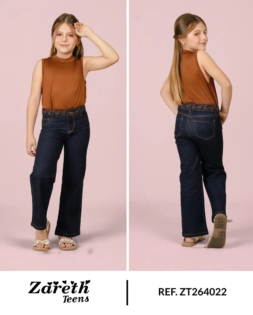 Wide leg Zareth Teens Ref. ZT264022 - foto 1