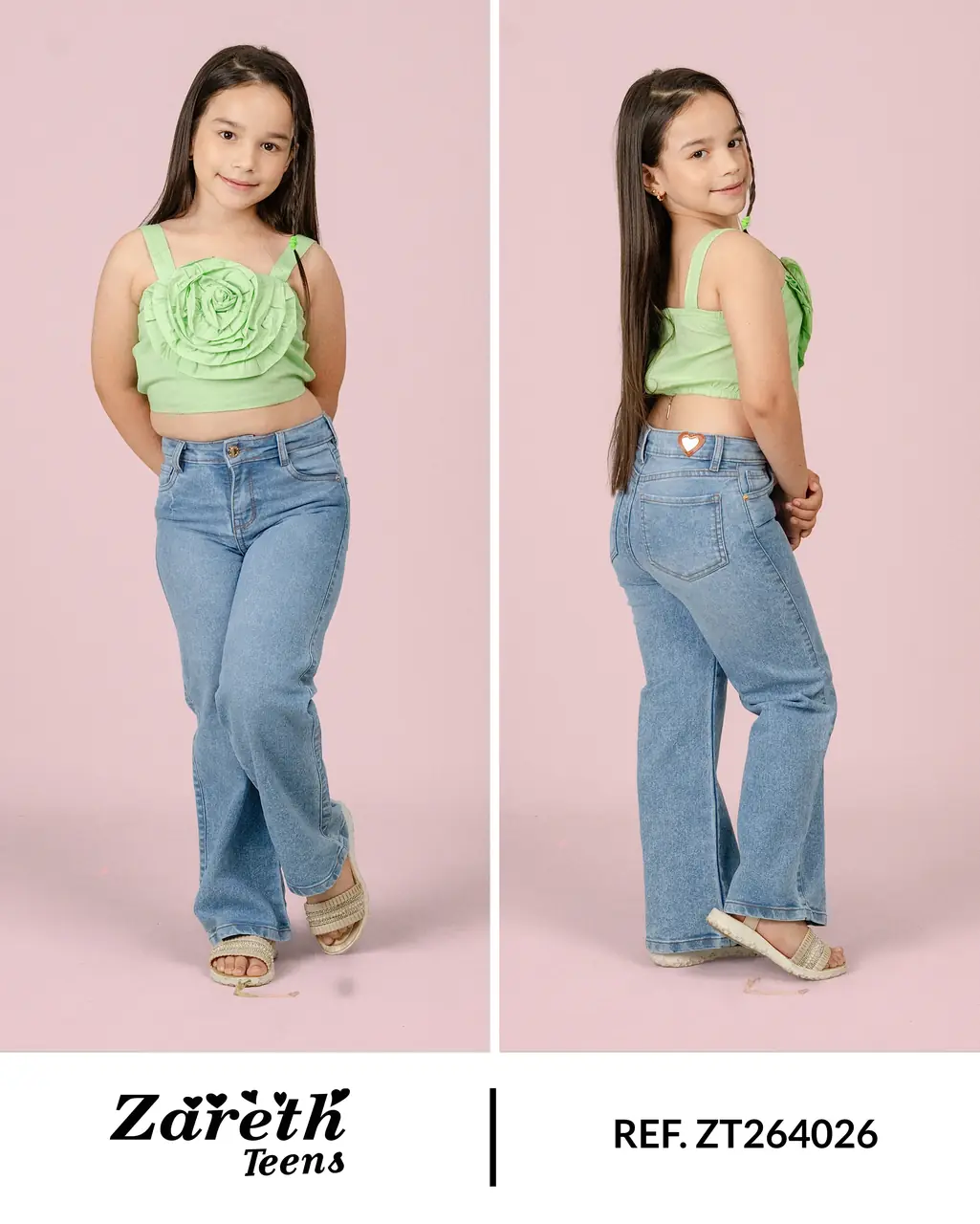 Wide leg Zareth Teens Ref. ZT264026 - foto 1