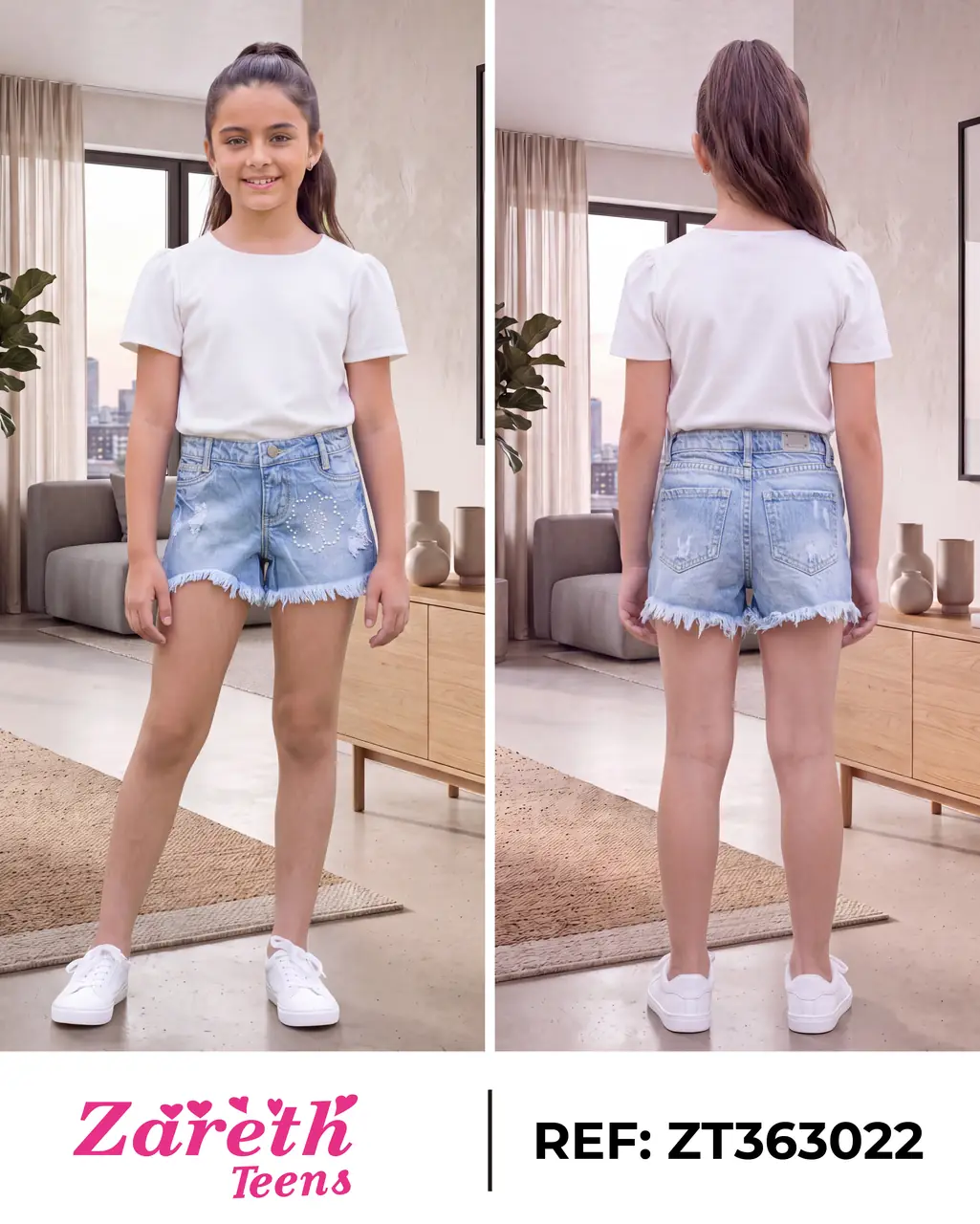 Short corto Zareth Teens Ref. ZT363022 - foto 1