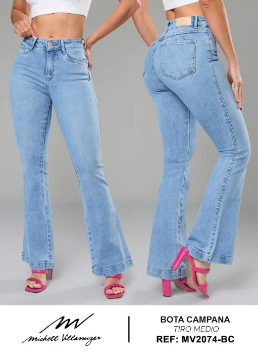 Boot cut clasico Michell Villamizar Ref. mv2074-BC - foto 1